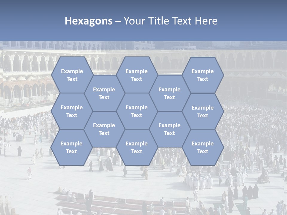 Middle Eastern Background Unique PowerPoint Template