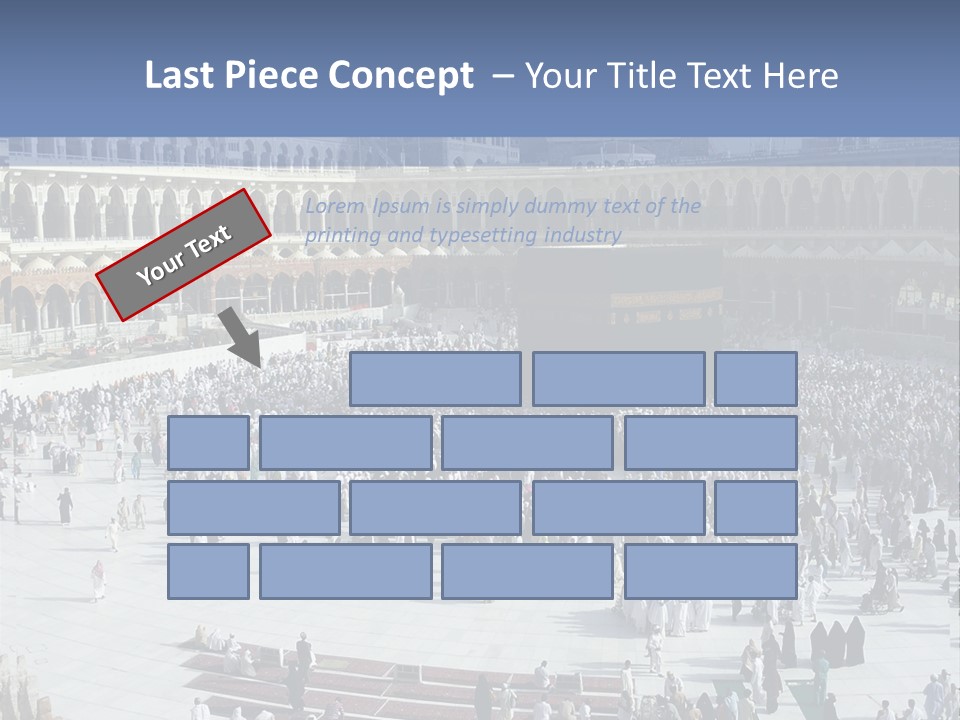 Middle Eastern Background Unique PowerPoint Template