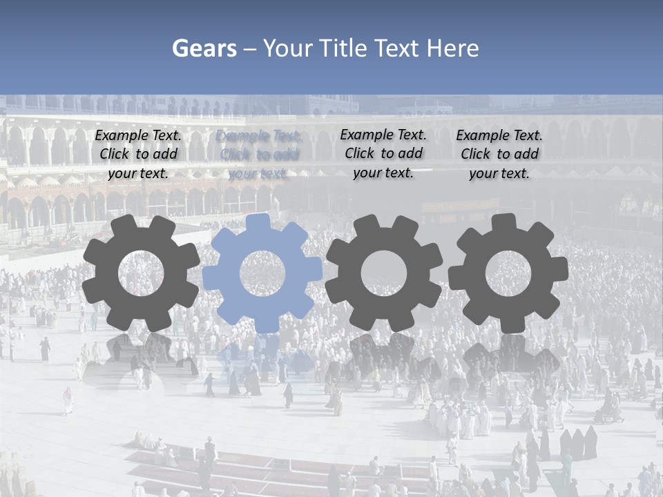 Middle Eastern Background Unique PowerPoint Template