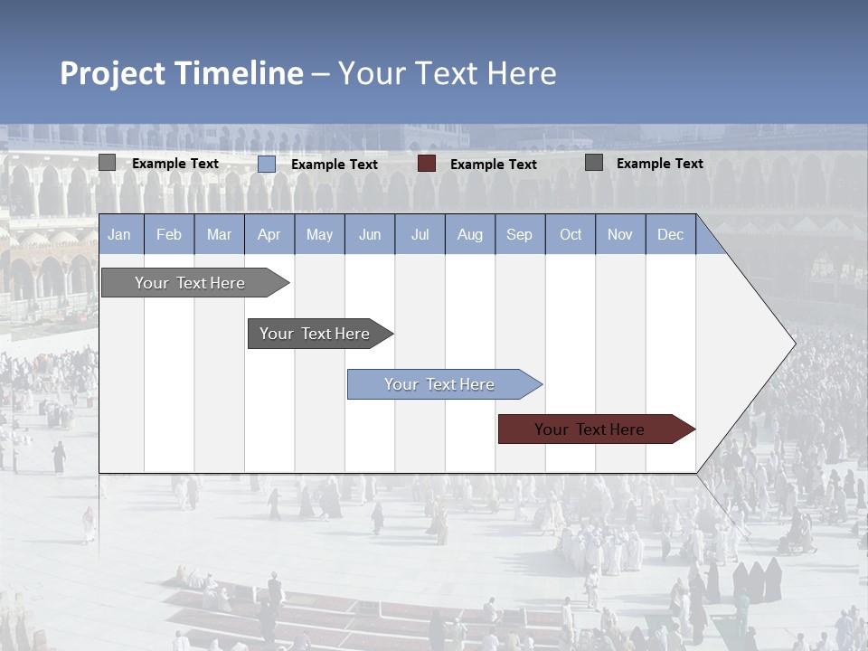 Middle Eastern Background Unique PowerPoint Template