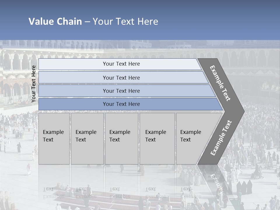 Middle Eastern Background Unique PowerPoint Template