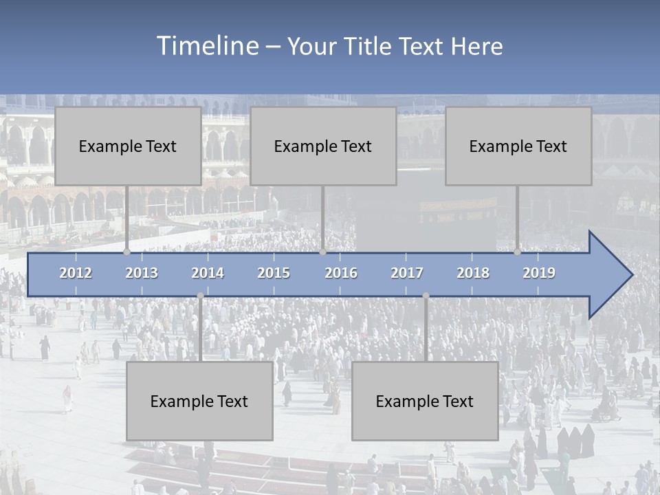 Middle Eastern Background Unique PowerPoint Template