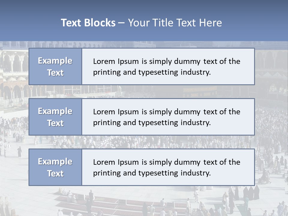 Middle Eastern Background Unique PowerPoint Template