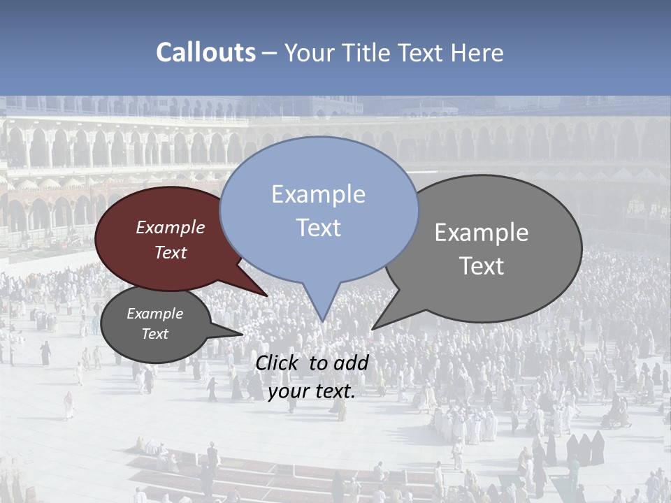 Middle Eastern Background Unique PowerPoint Template