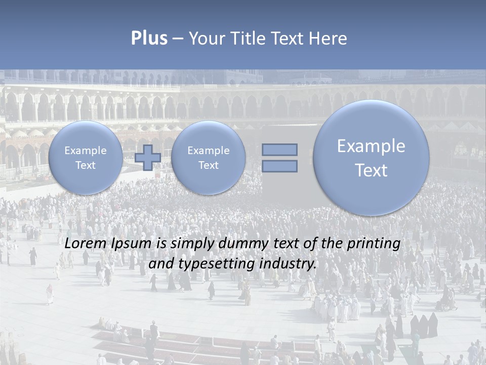 Middle Eastern Background Unique PowerPoint Template