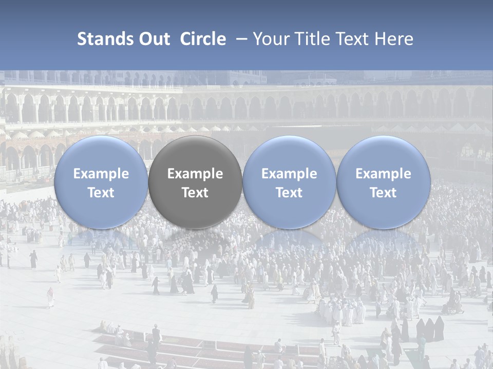 Middle Eastern Background Unique PowerPoint Template