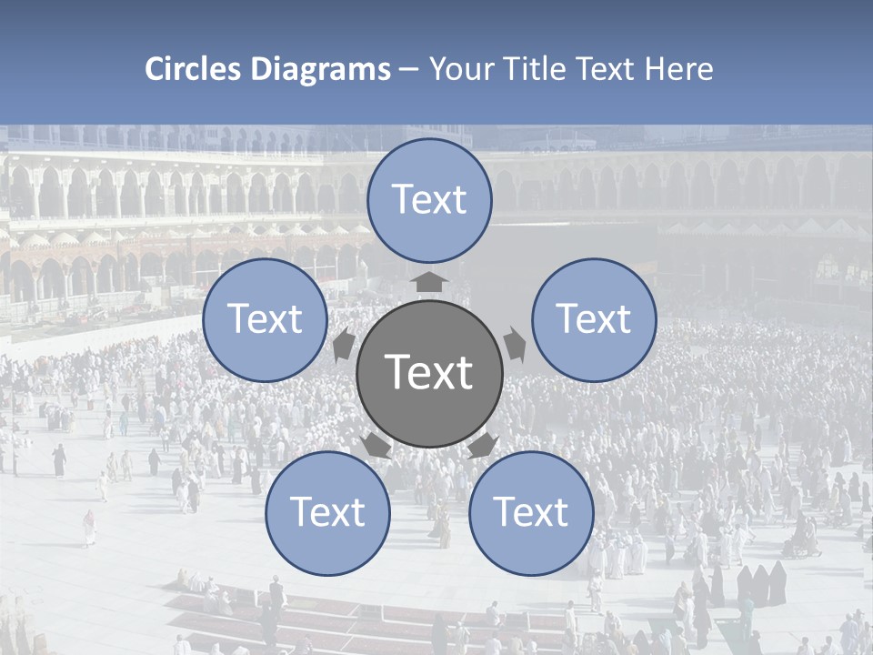 Middle Eastern Background Unique PowerPoint Template