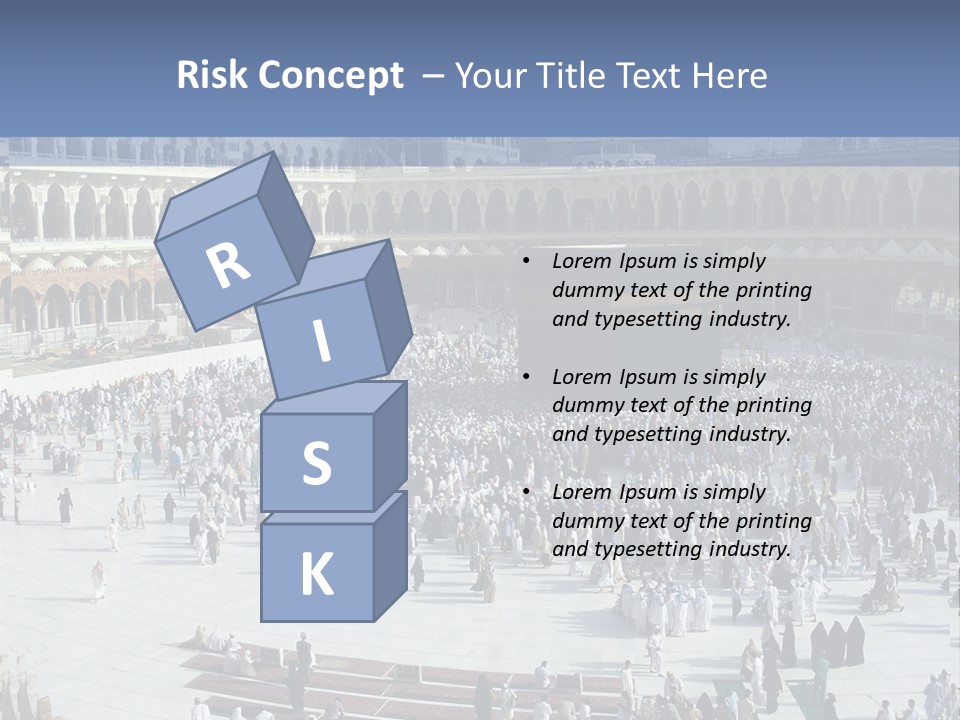 Middle Eastern Background Unique PowerPoint Template