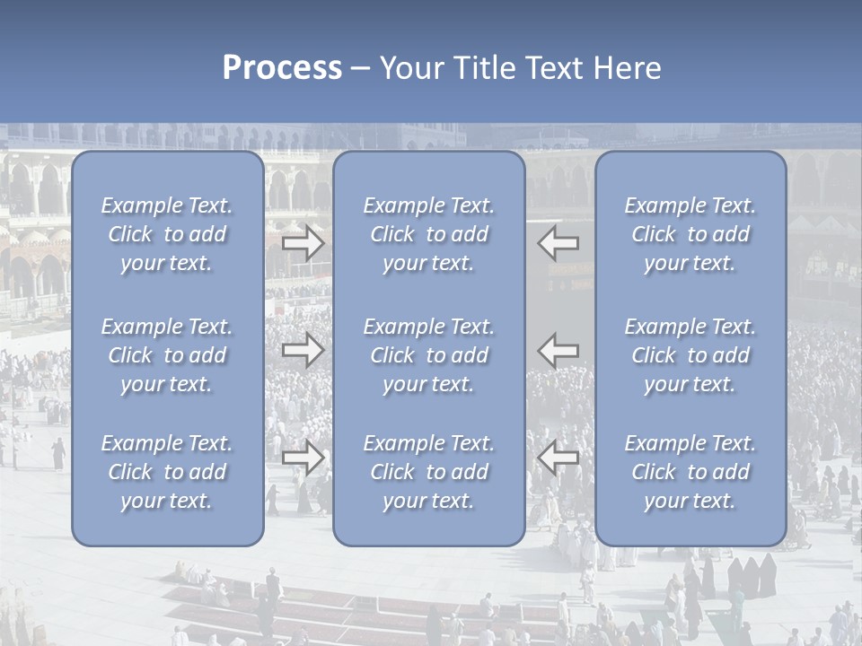 Middle Eastern Background Unique PowerPoint Template