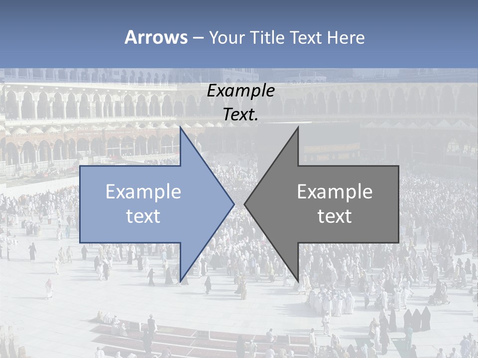 Middle Eastern Background Unique PowerPoint Template