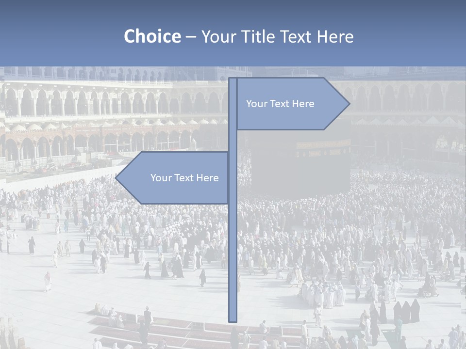 Middle Eastern Background Unique PowerPoint Template