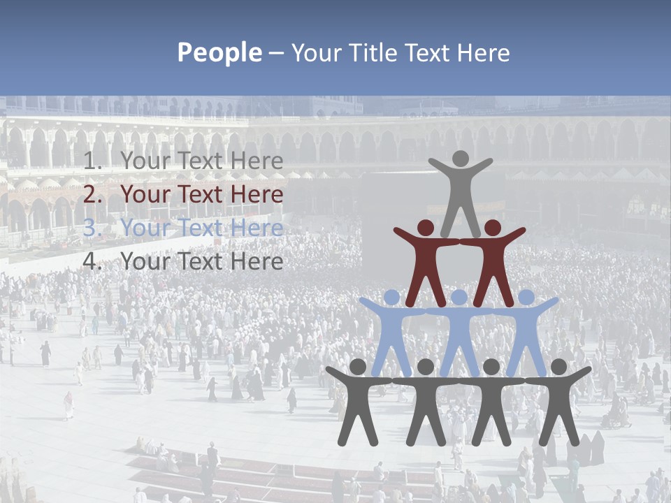 Middle Eastern Background Unique PowerPoint Template