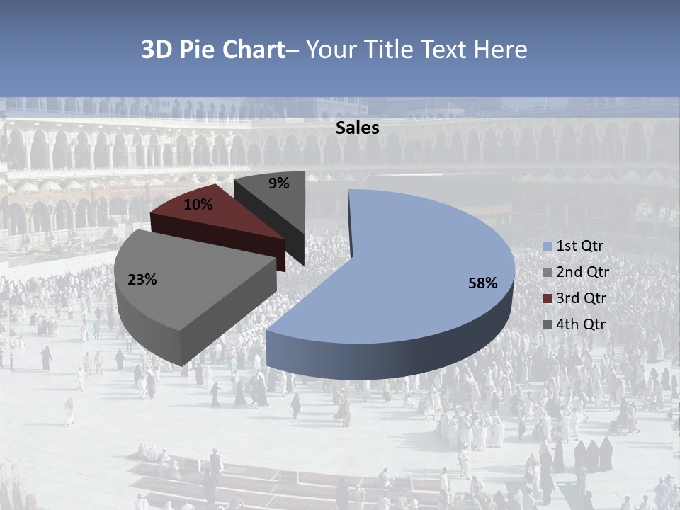 Middle Eastern Background Unique PowerPoint Template