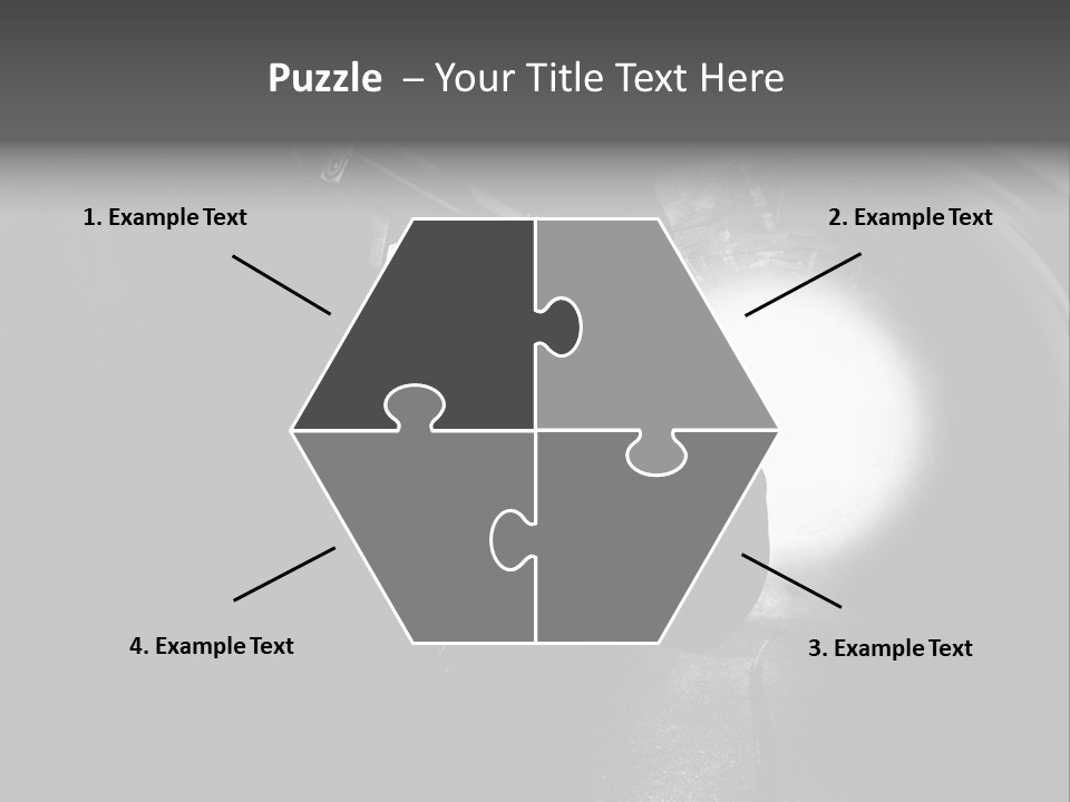 Undercover Armed Revolver PowerPoint Template