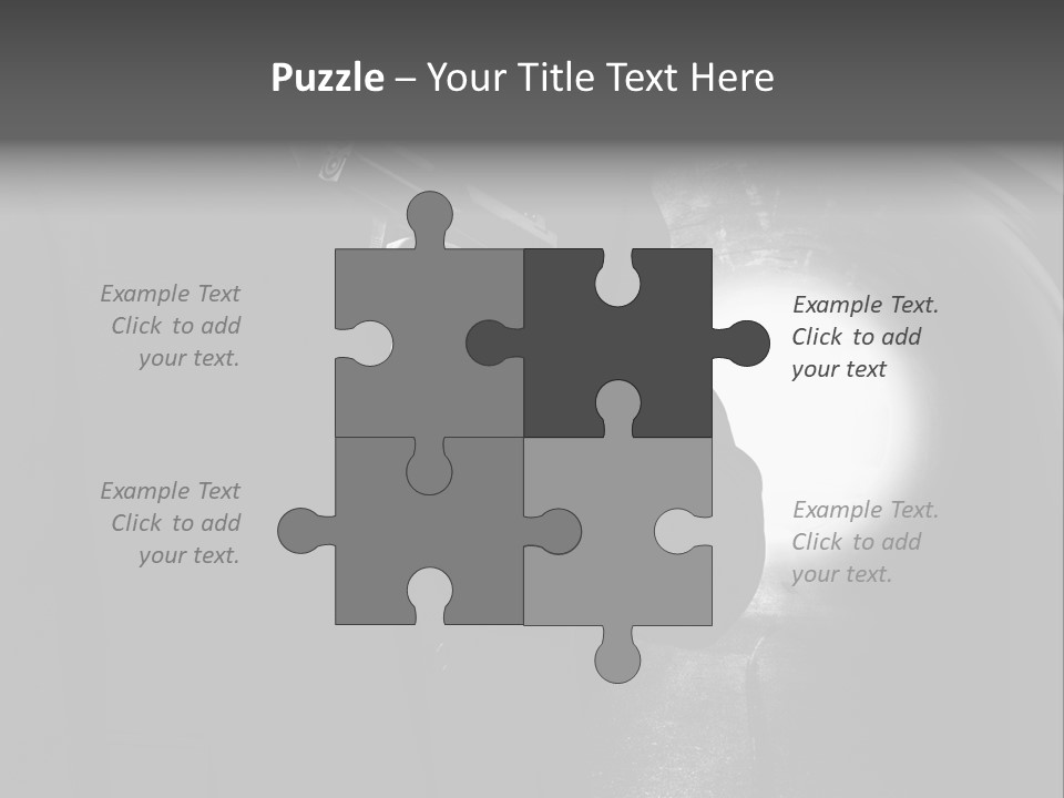 Undercover Armed Revolver PowerPoint Template