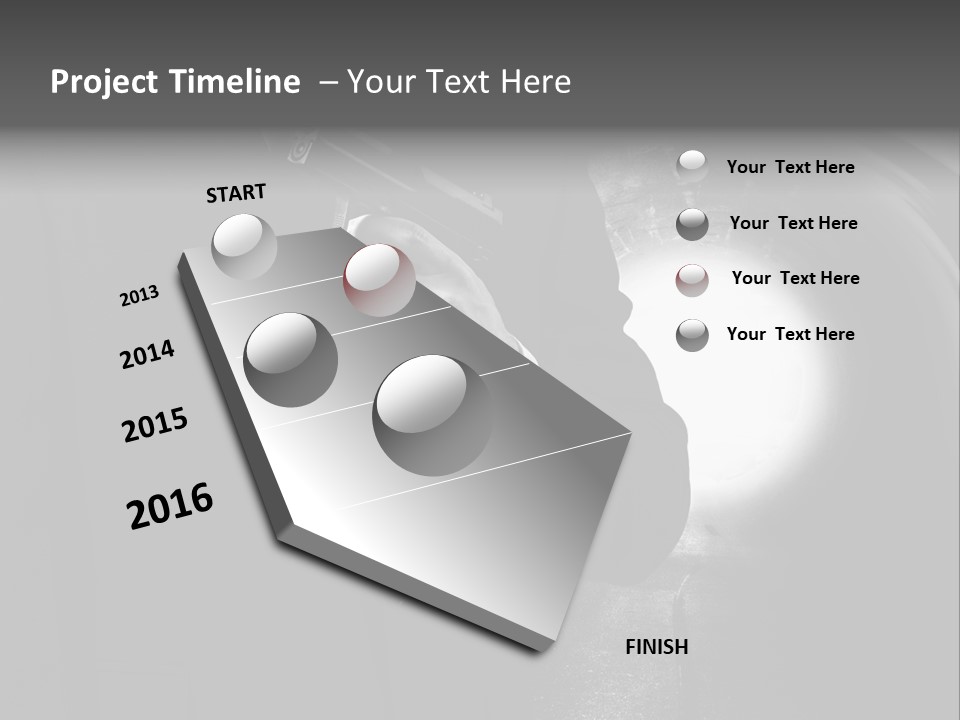Undercover Armed Revolver PowerPoint Template