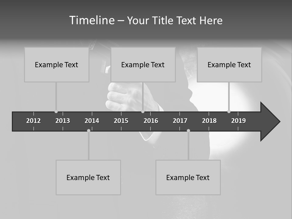 Undercover Armed Revolver PowerPoint Template