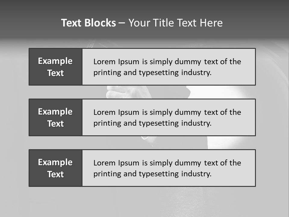 Undercover Armed Revolver PowerPoint Template