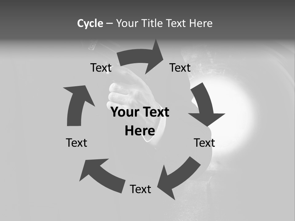 Undercover Armed Revolver PowerPoint Template