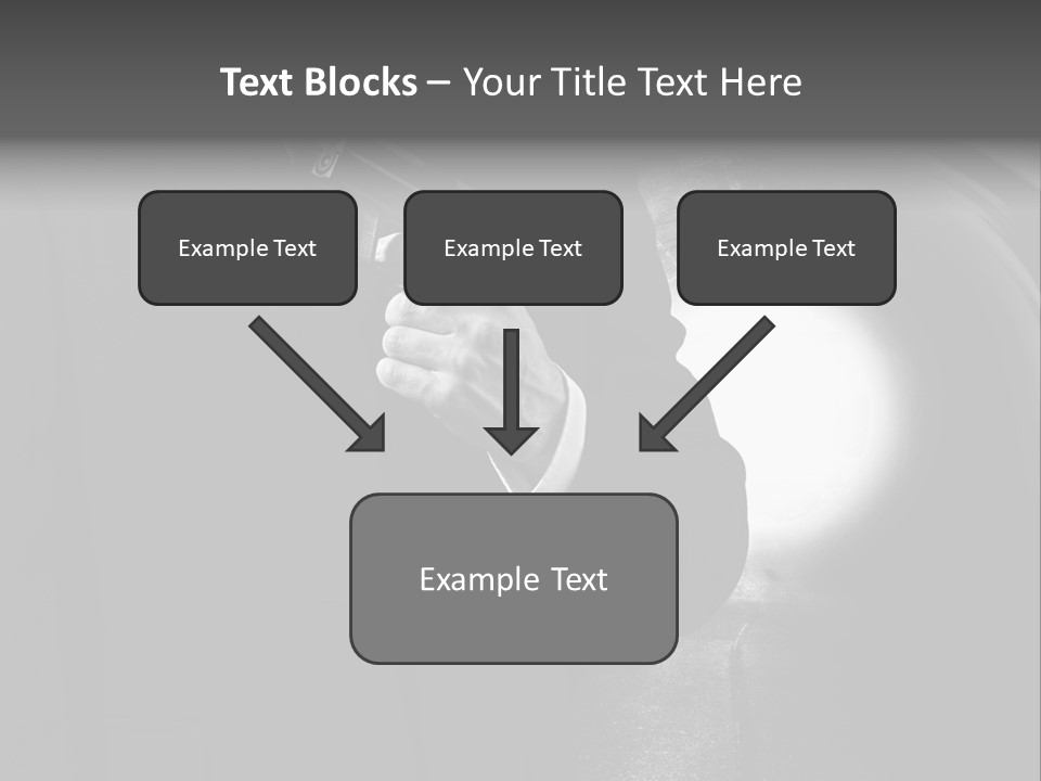 Undercover Armed Revolver PowerPoint Template