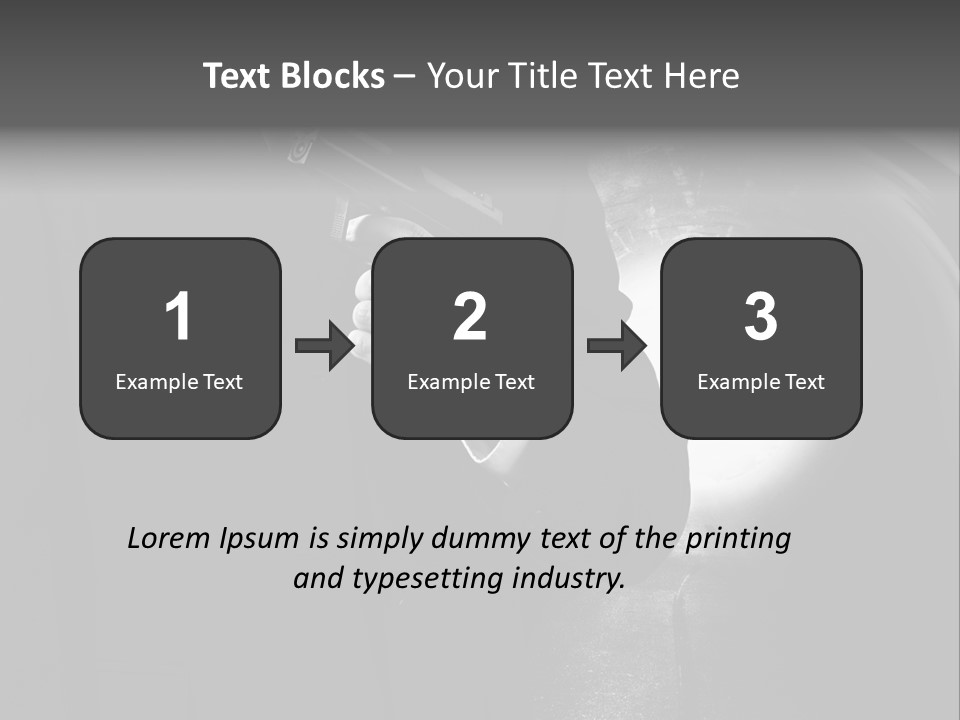 Undercover Armed Revolver PowerPoint Template
