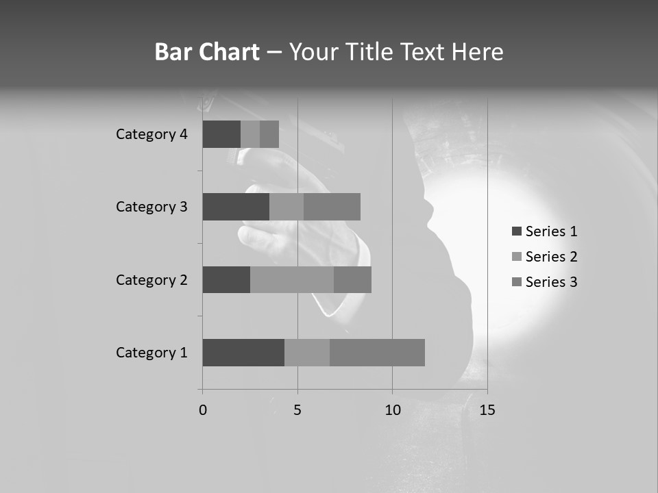 Undercover Armed Revolver PowerPoint Template
