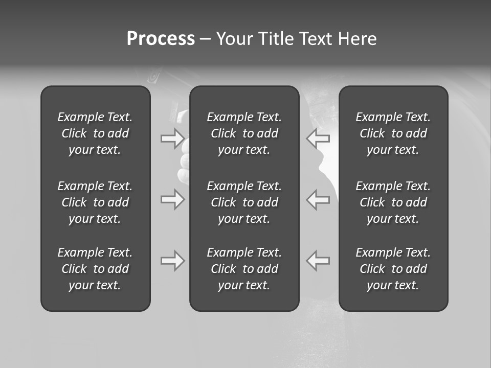 Undercover Armed Revolver PowerPoint Template