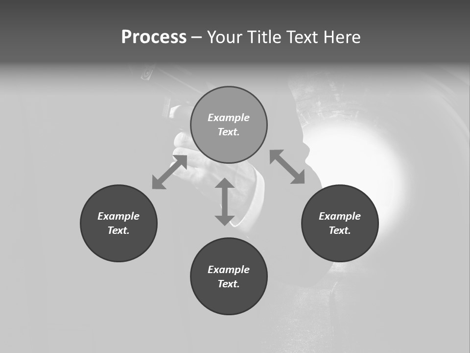 Undercover Armed Revolver PowerPoint Template