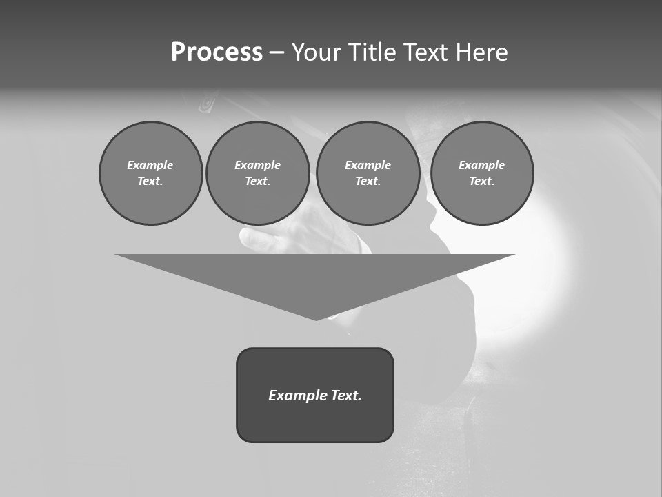 Undercover Armed Revolver PowerPoint Template