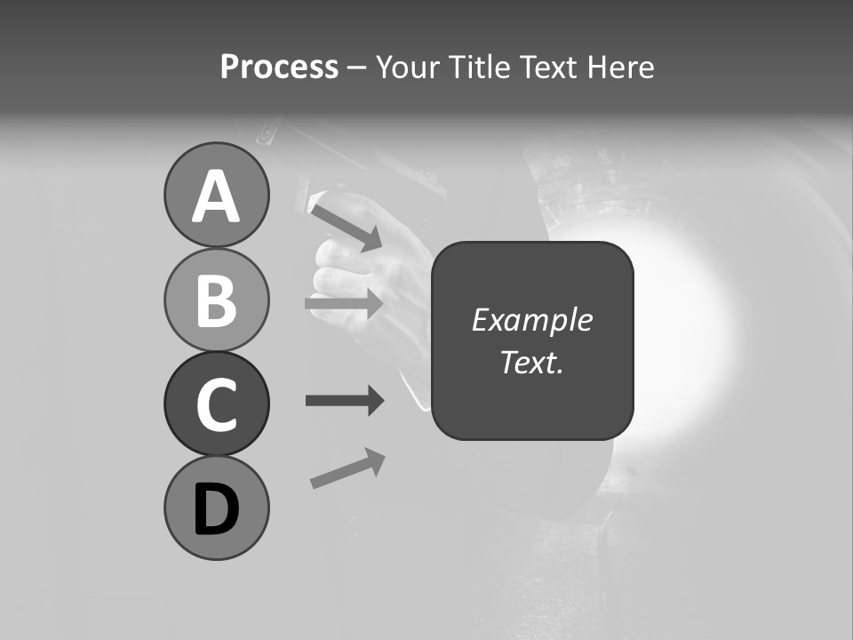 Undercover Armed Revolver PowerPoint Template