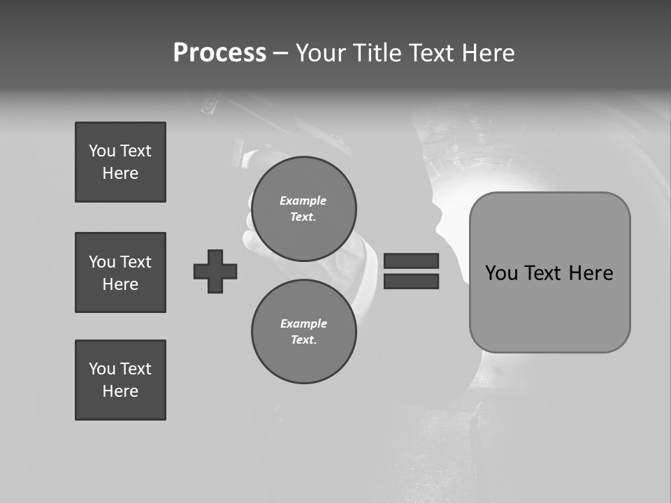 Undercover Armed Revolver PowerPoint Template