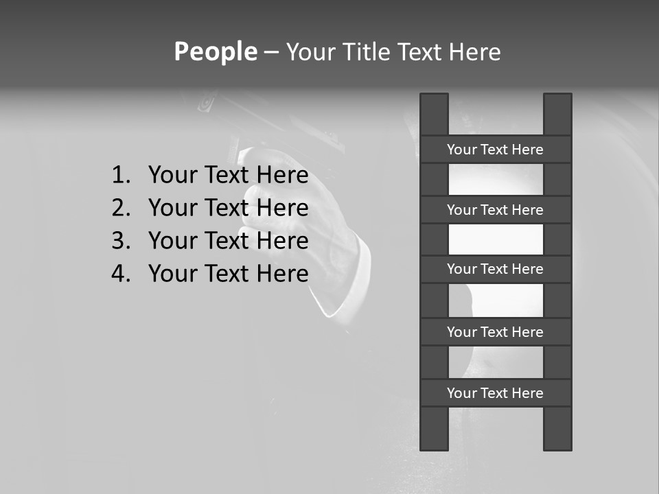 Undercover Armed Revolver PowerPoint Template