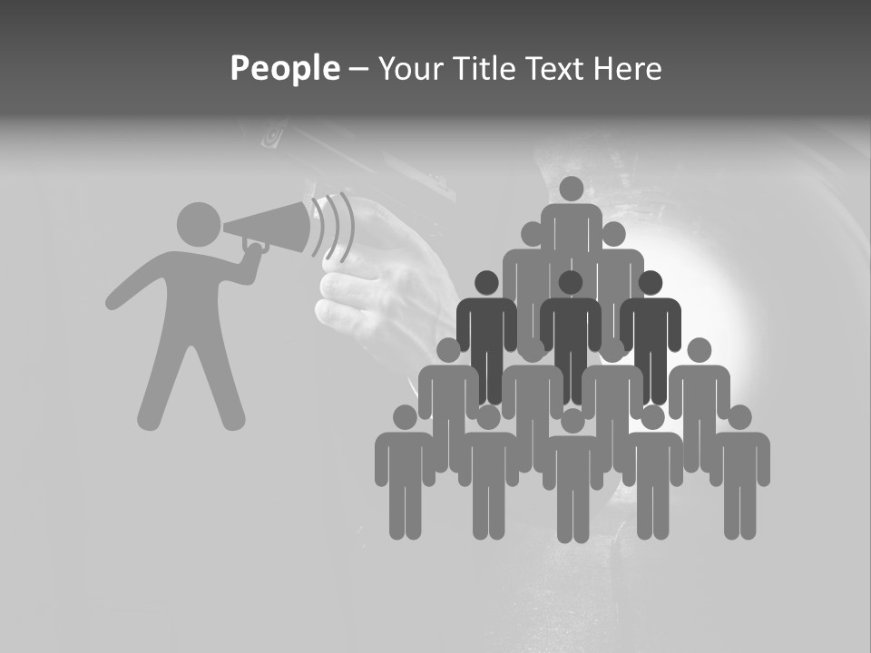 Undercover Armed Revolver PowerPoint Template