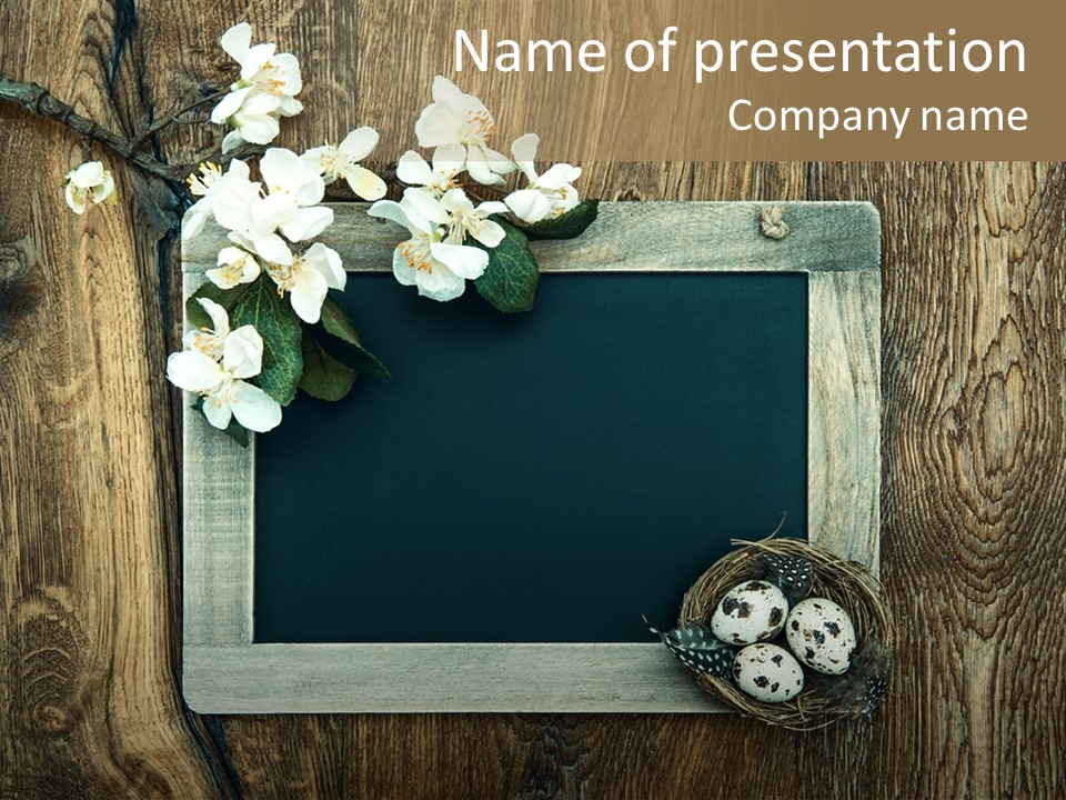 Detail Decoration Studio PowerPoint Template