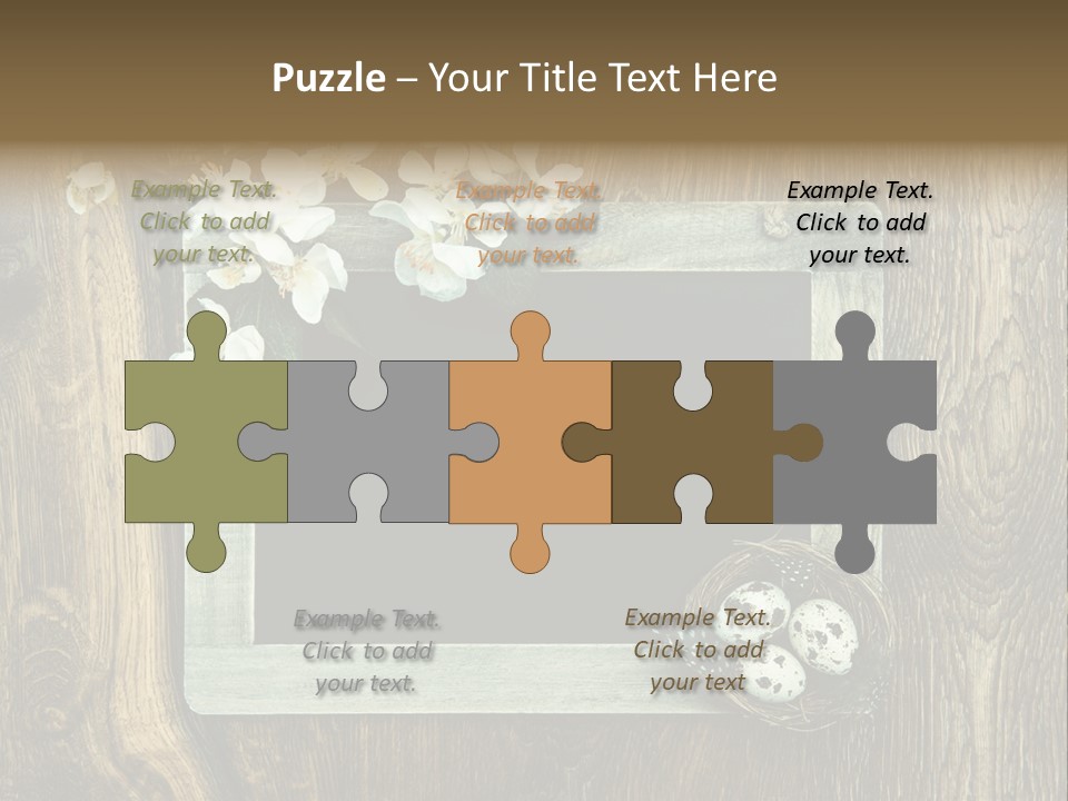 Detail Decoration Studio PowerPoint Template