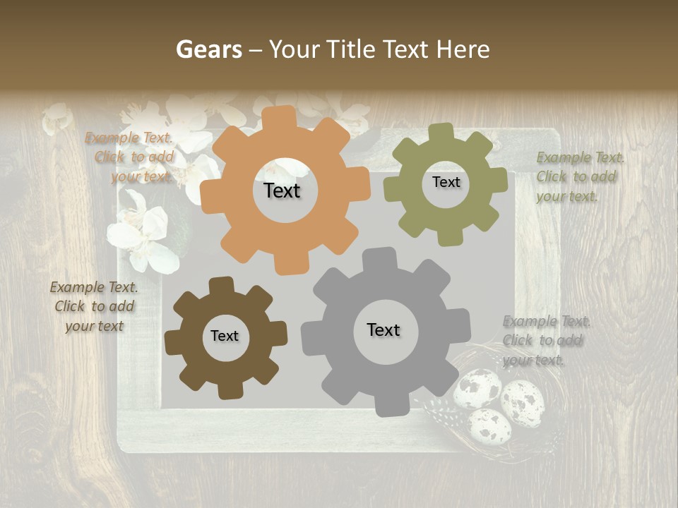 Detail Decoration Studio PowerPoint Template