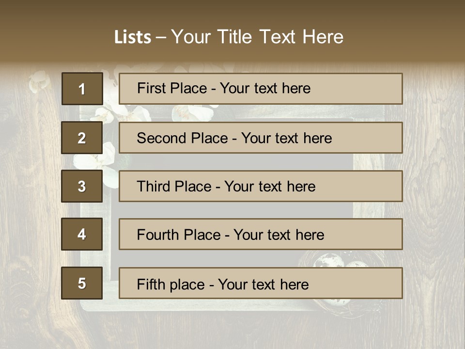 Detail Decoration Studio PowerPoint Template