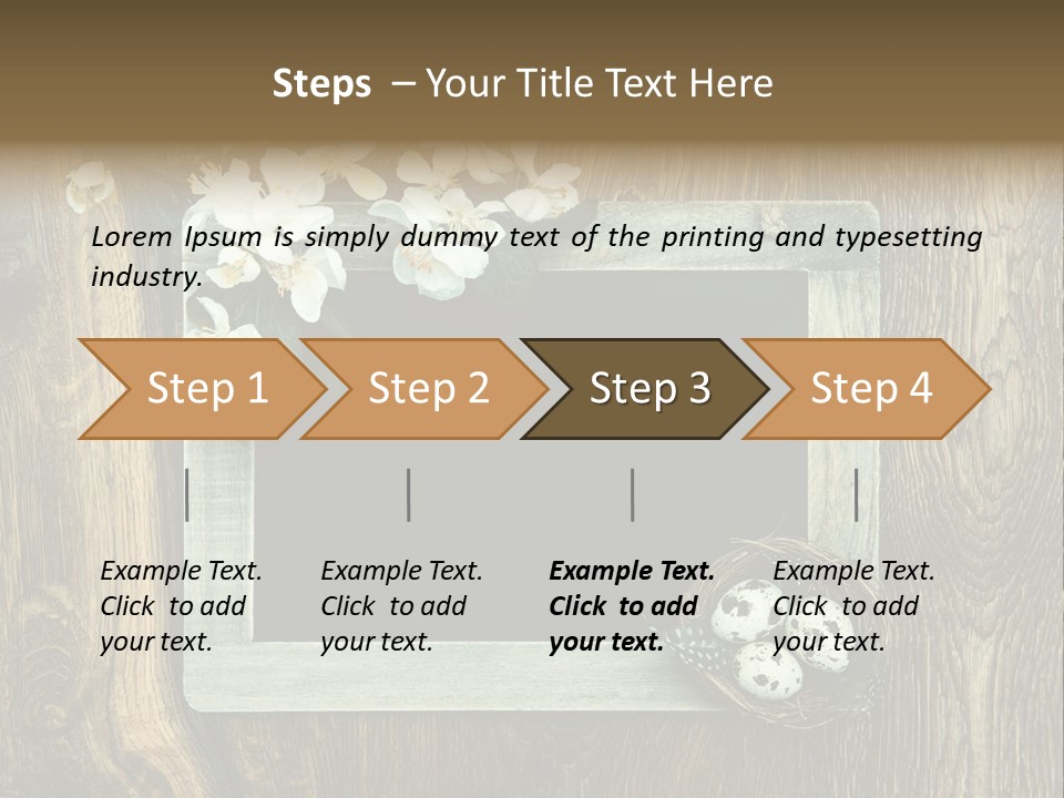 Detail Decoration Studio PowerPoint Template