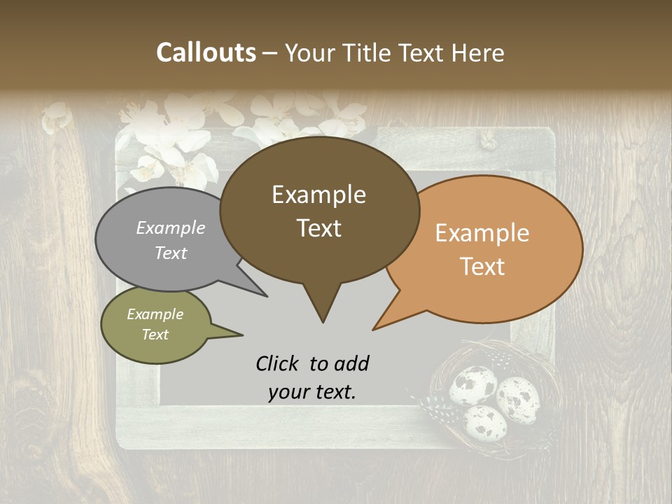 Detail Decoration Studio PowerPoint Template