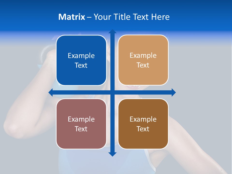 Bell Multiracial Working Out PowerPoint Template