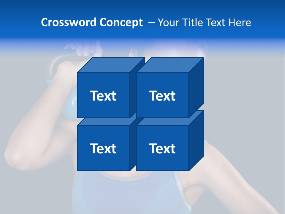 Bell Multiracial Working Out PowerPoint Template