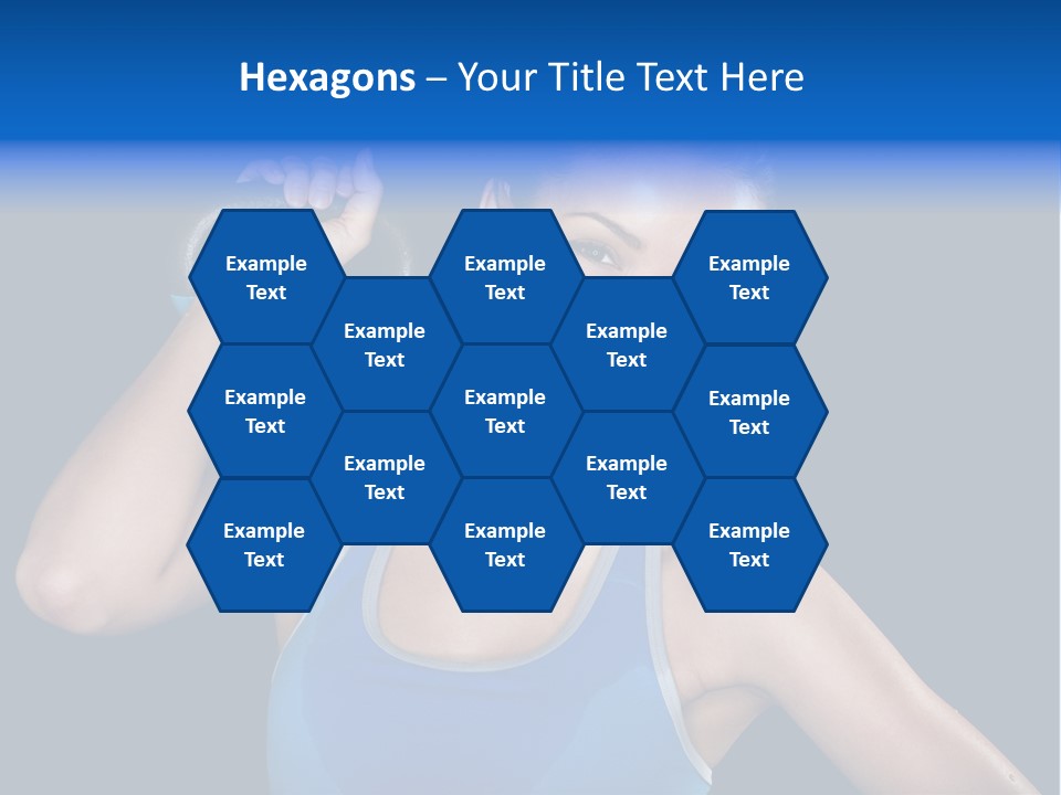 Bell Multiracial Working Out PowerPoint Template