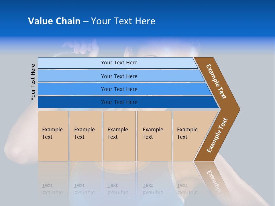 Bell Multiracial Working Out PowerPoint Template