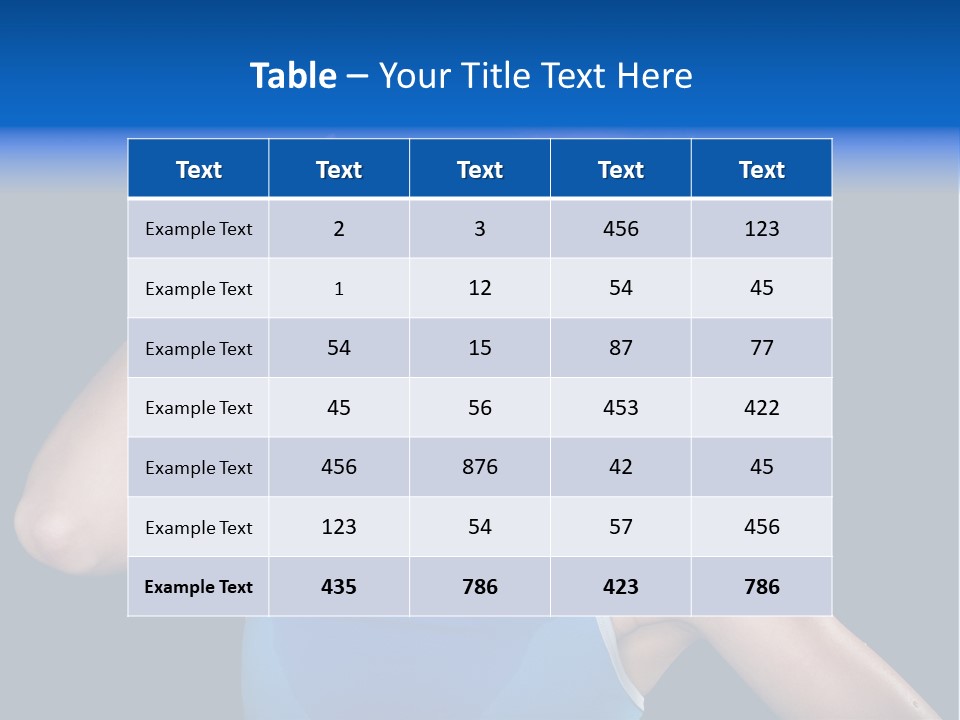 Bell Multiracial Working Out PowerPoint Template