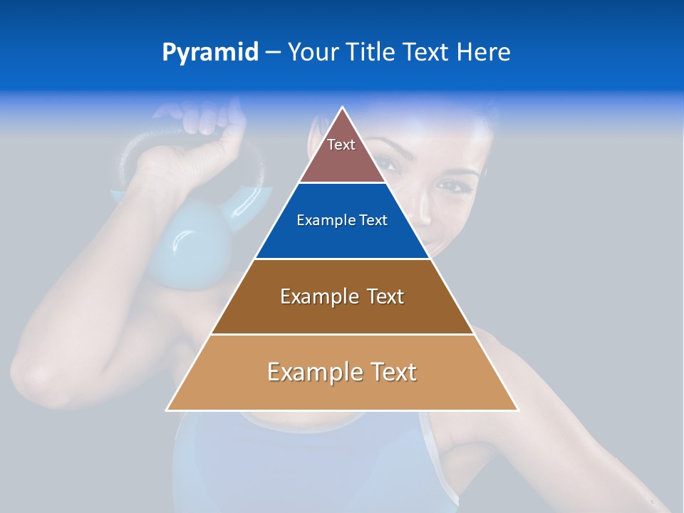 Bell Multiracial Working Out PowerPoint Template