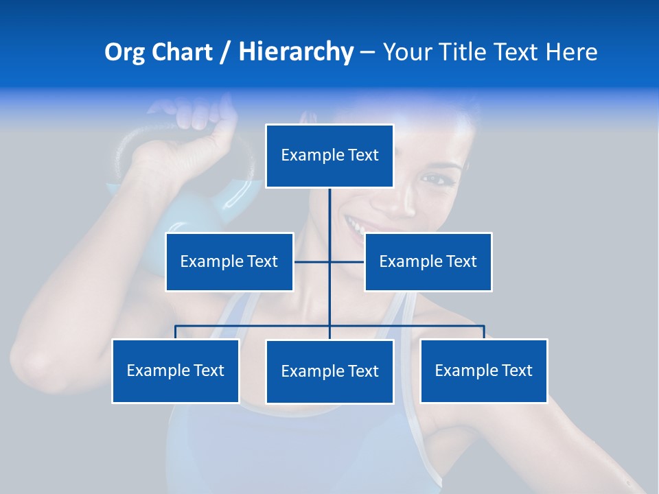 Bell Multiracial Working Out PowerPoint Template