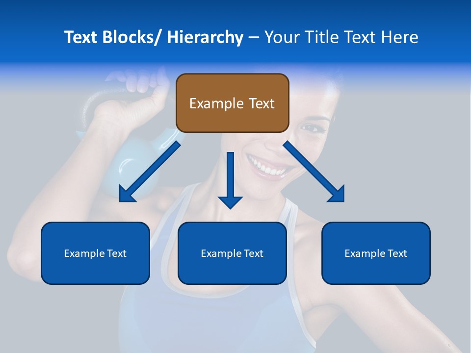 Bell Multiracial Working Out PowerPoint Template