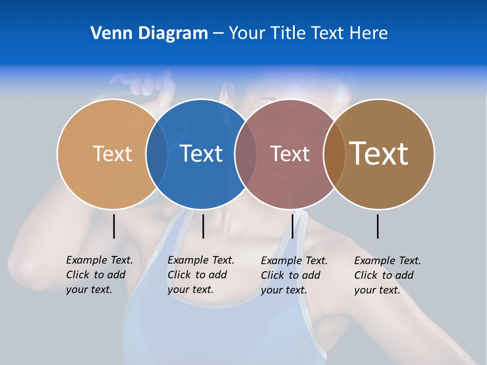 Bell Multiracial Working Out PowerPoint Template