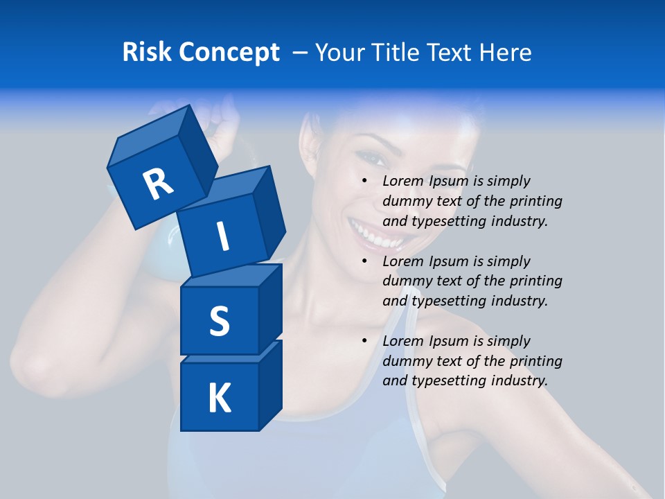 Bell Multiracial Working Out PowerPoint Template