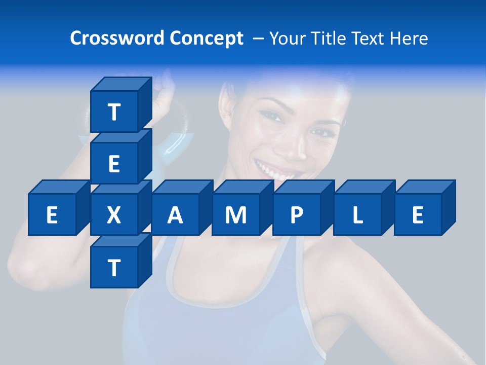 Bell Multiracial Working Out PowerPoint Template